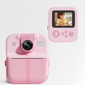 Instant Print Camera for Kids with 48MP Photos & 1080P Video, 180° Rotating Lens, 2.4" IPS Screen | Portable Birthday Gift for 6-8 Year Old Girls Boys Teens (Green)