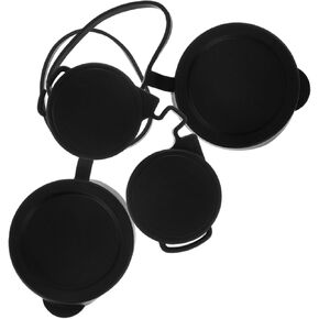 3Pcs Binocular Lens Caps Durable Rubber Eyepiece Covers Protection for Outdoor Activities Compatible with Binoculars and Telescopes Easy to Install Lens Accessories