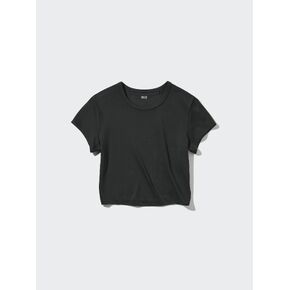 Uniqlo Ultra Stretch AIRism Cropped T-Shirt
