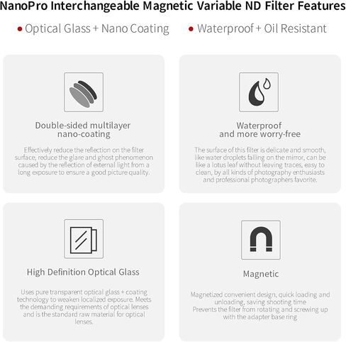 Haida NanoPro Interchangeable Magnetic Variable ND Filter （67mm in Kuwait