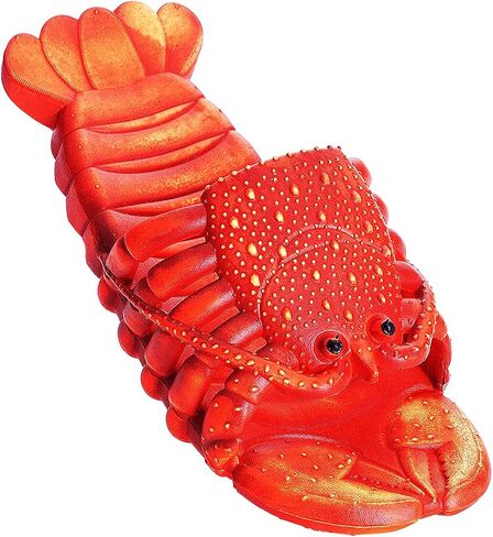 Lobster Slippers Fish Slides Unisex crayfish Shoes house Pool Beach Bass Fish Sandals Outdoor Unisex Funny Gift Sandals in Kuwait