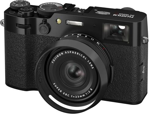 الكاميرا الرقمية Fujifilm X100VI (أسود) (كاميرا مع حلقة محول AR-X100) in Saudi Arabia