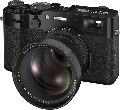 FUJIFILM X100VI Digital Camera (Black) (Camera with AR-X100 Adapter Ring and Sunshine Advanced Bundle) in Saudi Arabia