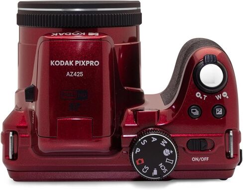 Kodak Pixpro AZ425 Astro Zoom 20mp الكاميرا الرقمية الكاملة عالية الدقة ، حمراء ، حزمة مع بطاقة ذاكرة 32 جيجابايت وحقيبة الكاميرا in Kuwait
