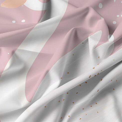 3pcs غلاف الأميرة الدافعة غلاف كاليفورنيا كينغ الفراش ، غطاء لحاف اللطيف الوردي ، حالتان وسادة للأولاد الفتيات طفل الأطفال in Kuwait