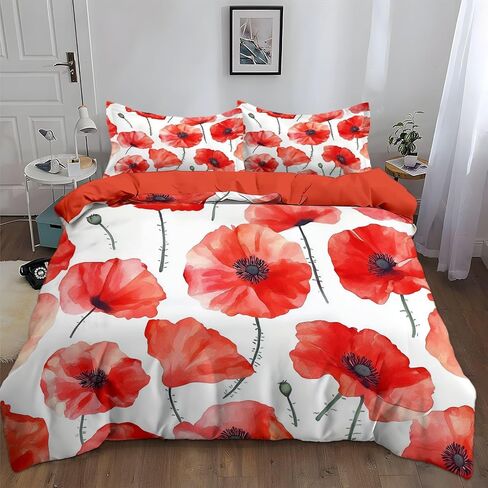 3PCS Creative Art Circle Duvet Cover California King Bedding Sets, White Comforter Quilt Cover, 2 Pillow Cases for Boys Girls Toddler Kids Bedding in Saudi Arabia