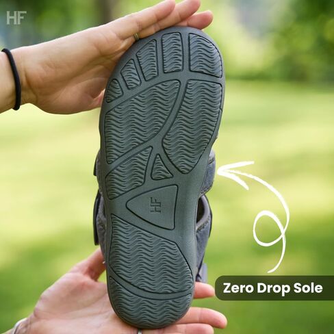HF Baresandals IV-في الهواء الطلق وخفيفة الوزن ، الصنادل حافي القدمين ، مصنوعة من أجل الحياة الحقيقية ، وحيد الصفر ، والجنسين طوال اليوم in Kuwait