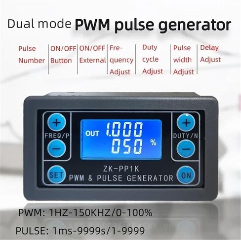 1PCS PWM PULSE GENTERATOR DERECENCY DIRECED ADPECT MODULE MODULE REVILER (ZK-PP1K) in Saudi Arabia