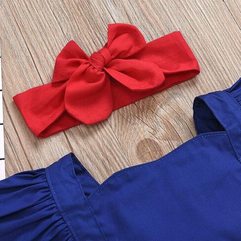 One opening Newborn Baby Girl Princess Ruffles Bodysuits Rompers Backless Patchwork Baby Girl Summer Clothes+Headband in Saudi Arabia