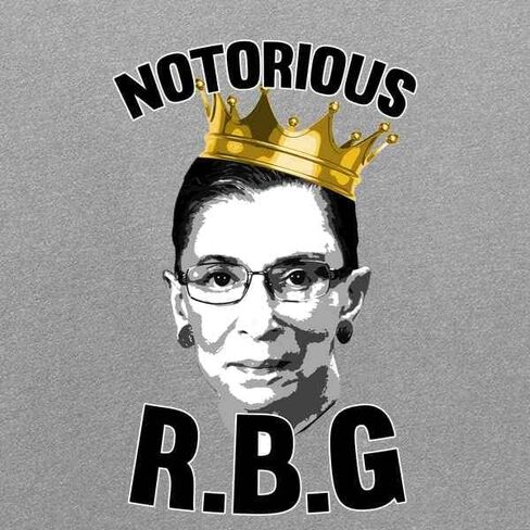 Pop Threads Notorious R.B.G. RBG Supreme Court Political Infant Baby Boy Girl Bodysuit in Kuwait