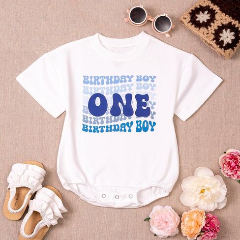 My First Rodeo Baby Boy Outfit, Western Cowboy 2-Pack Romper Set, Long Sleeve Bodysuit for Outfit Boys in Kuwait