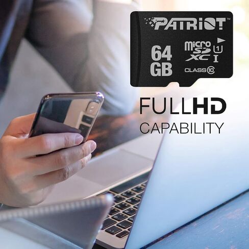 Patriot LX Series Micro SD Flash Memory Card 64GB - 5 Pack in Saudi Arabia