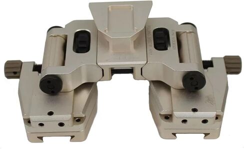 NVG30 NVG10 PVS-14 Binocular Bridge Mount Night Vision Goggles Bracket Metal Helmet Mounting Mount Multi-Function 90 Degree NVG Mount(Black,Gold) in Saudi Arabia