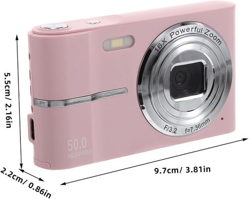 Gadpiparty 1 Set Mini Digital Camera Compact Photography for Travel Parties User Friendly Lightweight Portable for All Ages in Saudi Arabia