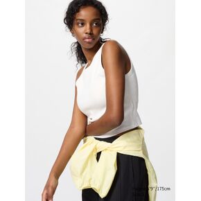 Uniqlo Ribbed Cropped Bra Top