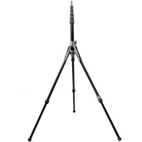 Carbon Fiber Light Stand with 1/4’’ and 3/8’’ Dual Screw and 180° Reversible Legs, 98inch/250cm Tripod for Speedlight Flash Softbox Strobe Light Camera with Carrying Bag, CF250