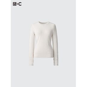Uniqlo HEATTECH Cashmere Blend T-Shirt | Extra Warm