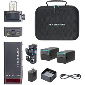 Flashpoint eVOLV 200 Pro II TTL Pocket Flash Kit with Extra Battery