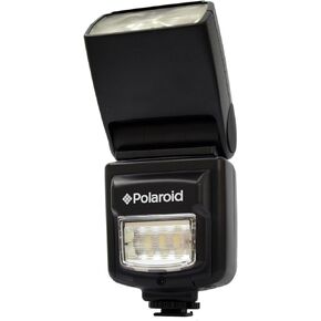 Polaroid PL-160DC Studio Series Digital Power Zoom TTL Shoe Mount AF "Dua" Flash With LCD Display + Built In LED Video Light For The Canon Digital EOS Rebel T4i (650D), T3 (1100D), T3i (600D), T1i (500D), T2i (550D), XSI (450D), XS (1000D), XTI (400D), XT