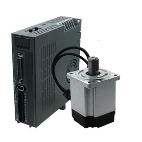 750W Ac Servo Motor Kit 2.4N 220V 3000rpm with 17bit Absolute Encoder Supports +ECX-20EL08 Driver for Computerized Numerical Control Engraver(750W 220V with Brake)