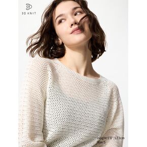 Uniqlo 3D Knit Mesh Sweater