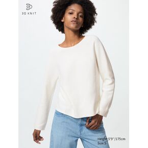 Uniqlo 3D Knit Cotton Sweater