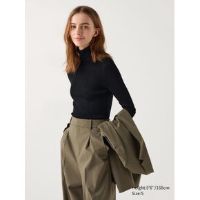 Uniqlo Merino Ribbed Sweater | Turtleneck
