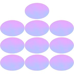 HOMSFOU 10pcs Sunset Film Led Ledlight Flash Light Sunset Light Lamp Gel Filters Lighting Color Correction Gel Sheets Valid Photo Camera Blue Film Light Sheet Video The Pet, O4323OP800A