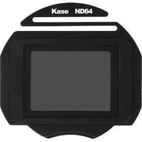 Kase Clip-in Optical Glass Filter ND64 6 Stop Neutral Density Dedicated for Canon EOS R50 Camera