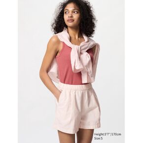 Uniqlo Cotton Easy Shorts | Striped | 3"