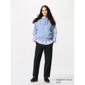 Uniqlo Cotton Relaxed Ankle Pants