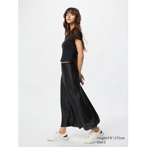 Uniqlo Satin Skirt