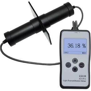 Visible Light Transmittance Meter Polycarbonate Laminated s Ran: 0.001%-99.8% Parallel Light Path High Precision 116 for UV Measuring