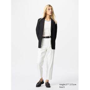 Uniqlo سراويل الكاحل الذكية | امتداد 2 اتجاه
