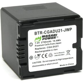 بطارية Wasabi Power لـ Panasonic CGA-DU21 ، VW-VBD210