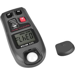MT-30 Digital Luxmeter Enhanced LCD Display Light Meter with Automatic Ranging and Screen Locking Function for Precise Environmental Testing - Portable Illumination Tester with