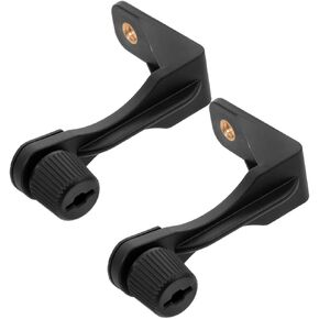 NUOBESTY 2Pcs Binocular Adapter Mount Durable Photography Tool for Binoculars Secure Connection for Enhanced Stability and Balance for Bird Watching and Stargazing