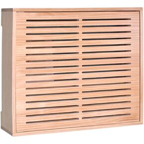Router Storage Box Simple Multifunctional Wooden Wall Mounted Storage Box for Power Strip/Chargers/Adapters/Router Cord Box Storage
