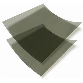10pcs pack 30 * 20cm 0 درجة ورقة الفيلم الاستقطابية الخطي اللاصقة ، مرشحات مستقطب LCD الاستقطاب (Glue-01)