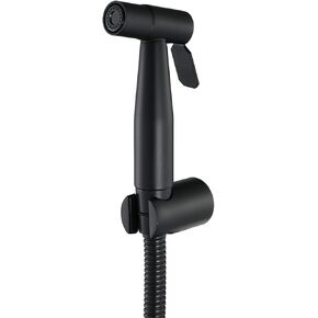 Handheld Toilet Bidet Sprayer, Stainless Steel Bidet Faucet, Bathroom Wall Mount Sprayer, Self Cleaning Bidet Hygienic Shower,Black(Brushed Gold)