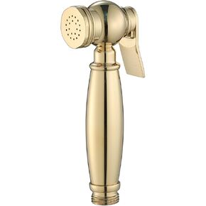 Handheld Toilet Bidet, Cloth Diaper Sprayer Bidet Faucet Mixer Tap, 1.5m 304 Stainless Steel Shower Pipe, ABS Shower Base,Chrome(Rose Gold)