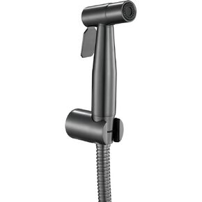 Hand Held Bidet Sprayer, Toilet Sprayer Gun for Bathroom Stainless Steel, Shower Head Self Cleaning Bathroom Fixture,Spray Gun and Angle Valve(Spray Gun Set)
