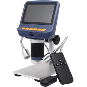 Microscope Accessories kit Slide Preparation camer Digital Electronic Microscope 220X Portable VGA Microscopes 4.3" HD Microscope Accessories