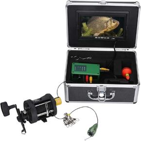 Fish Finder Sea Wheel 7" Inch DVR Recorder 1000tvl Underwater Fishing Video Camera Kit 6W LED Infrared Lamp Lights15m 25m 30m Camera Transducer LCD Display