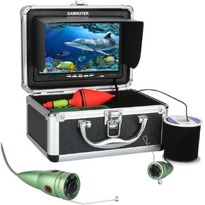 Underwater Fishing Camera 10M 1000tvl Underwater Fishing Video Camera Kit 6 PCS LED Lights With7 Inch Color Monitor (Color : Black, Size : F009MJ-10M-W)