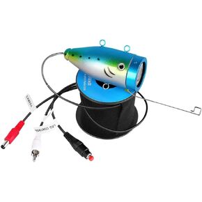 إكسسوارات كاميرا الصيد تحت الماء لـ 7 بوصات من الأسماك ، و 24pcs الأشعة تحت الحمراء والبيضاء LED ، و 15 مترًا ، ومحولًا للماء ، وشاشة LCD لصيد الجليد/البحر/النهر