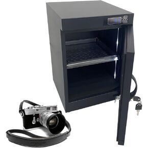 30L 2-Layer Full Automatic Digital Camera Dehumidify Storage Electronic Dry Cabinet with Digital Control for Camera Lens and Electronic Equipment Storage