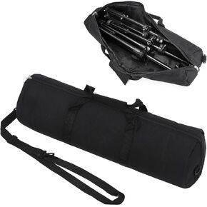 GOWENIC Tripod Carrying Case Bag, Oxford Cloth Thickened Tripod Storage Bag with Shoulder Straps for Microphone Stands, Tent Poles, LED Light Setups, Telescopes, etc (XL)