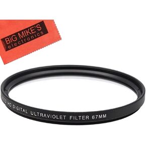 67mm Multi-Coated UV Protective Filter for Canon EF-S 10-18mm f/4.5-5.6 IS STM Lens
