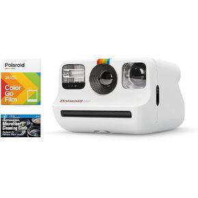 Polaroid Originals Go Instant Camera with Double Pack of Color Film and Microfiber Cloth